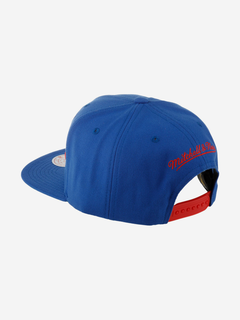 Бейсболка с прямым козырьком MITCHELL NESS 6HSSLD21213-NYABLUE New York Rangers NHL (синий)