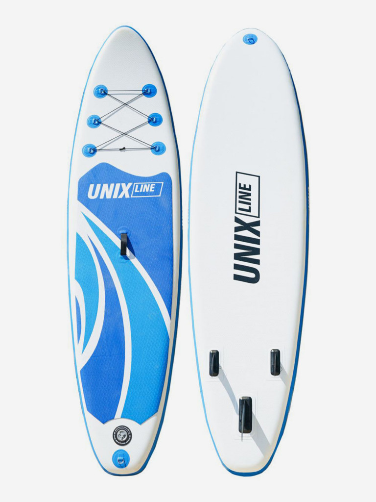 Сапборд надувной для плавания UNIX Line sup board Big Wave 320 см до 200 кг, двухслойный, с веслом, рюкзак, насоc