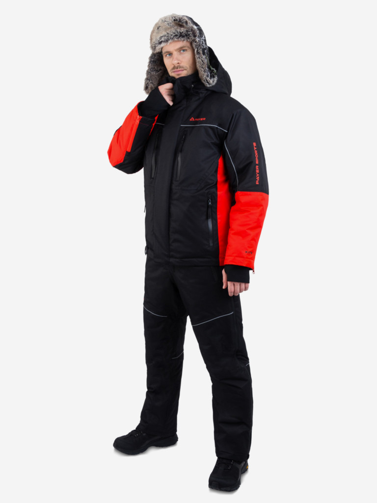 Костюм зимний -35 PAYER, Кайт,черный