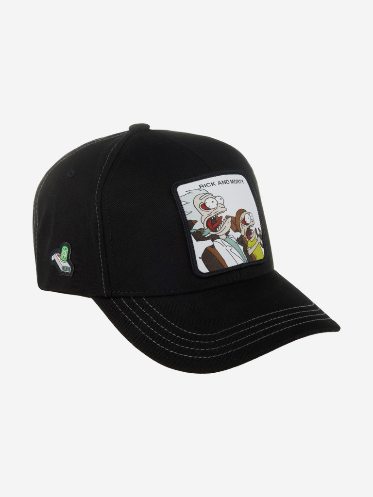 Бейсболка CAPSLAB CL/REM2/1/CASX/RA1 Rick and Morty Together (черный)