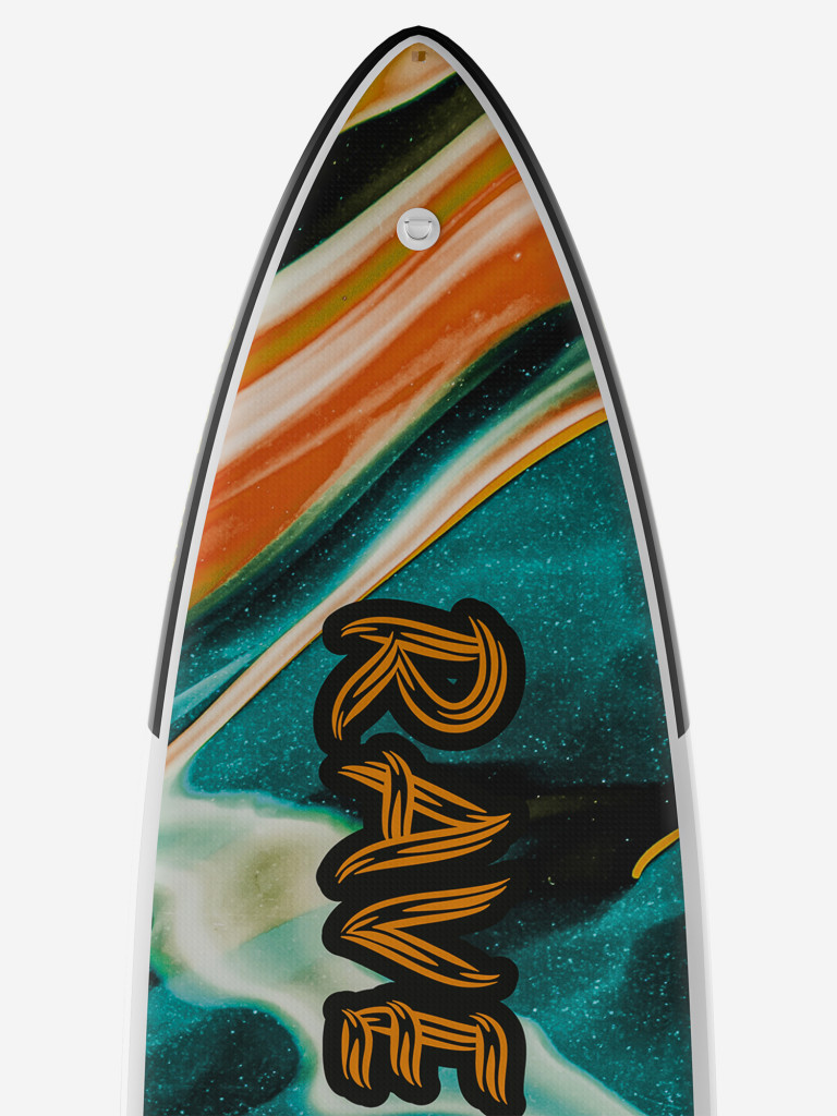 Надувной сапборд Rave Board RB05a Mix (335*83*15) с сидушкой и двойным веслом