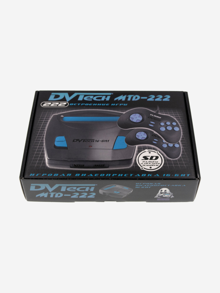 Игровая приставка 16-бит DVTech MTD (222 игры)