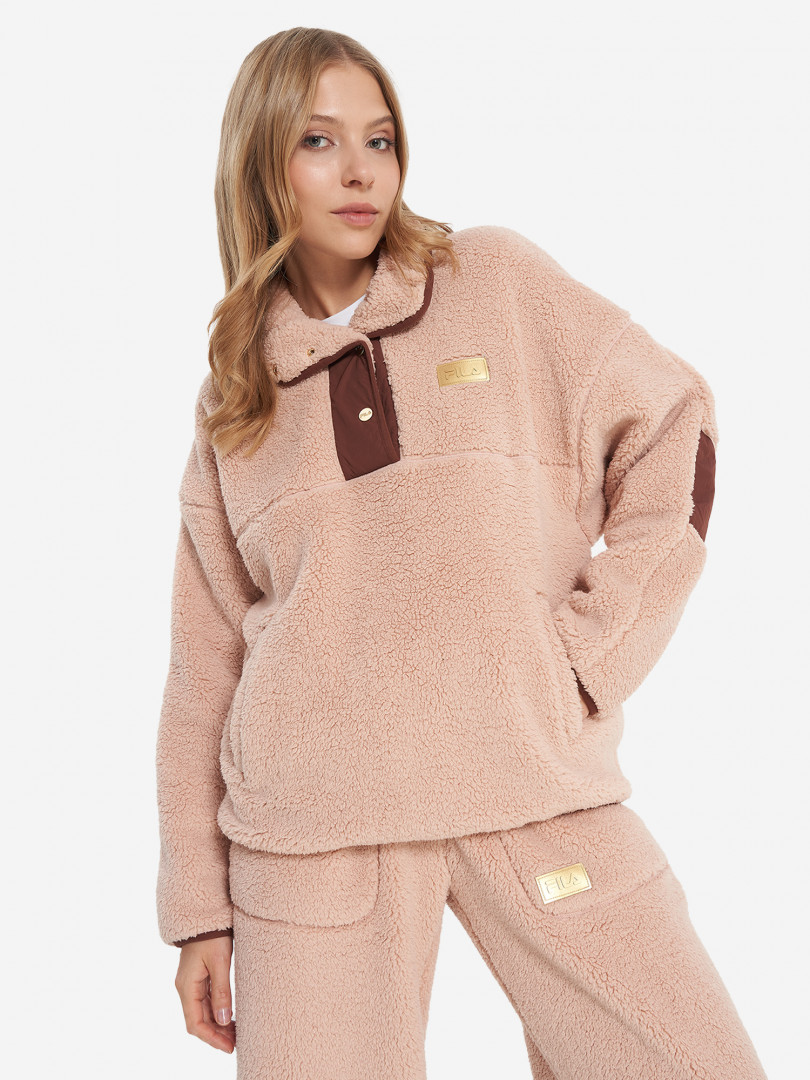 Джемпер флисовый женский FILA Бежевый 5499₽