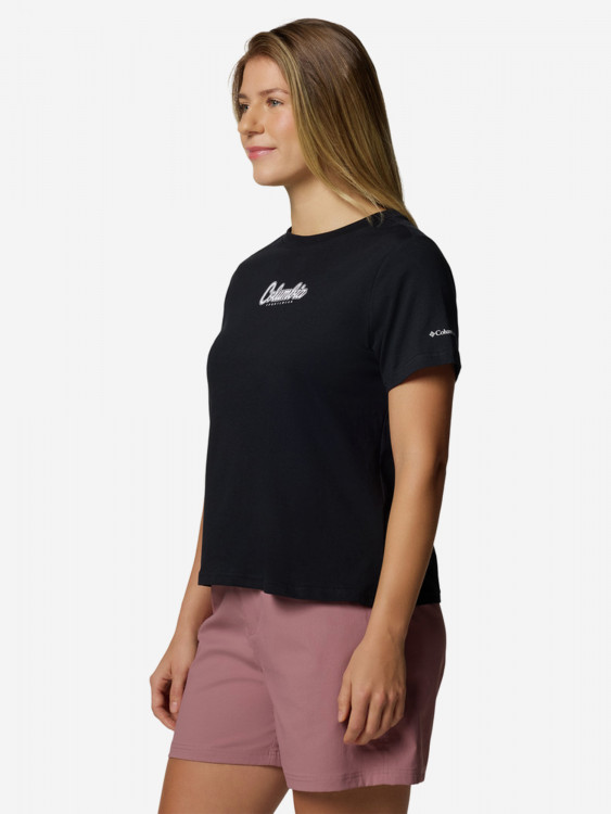 Футболка женская Columbia Rolling Bend Graphic Ss