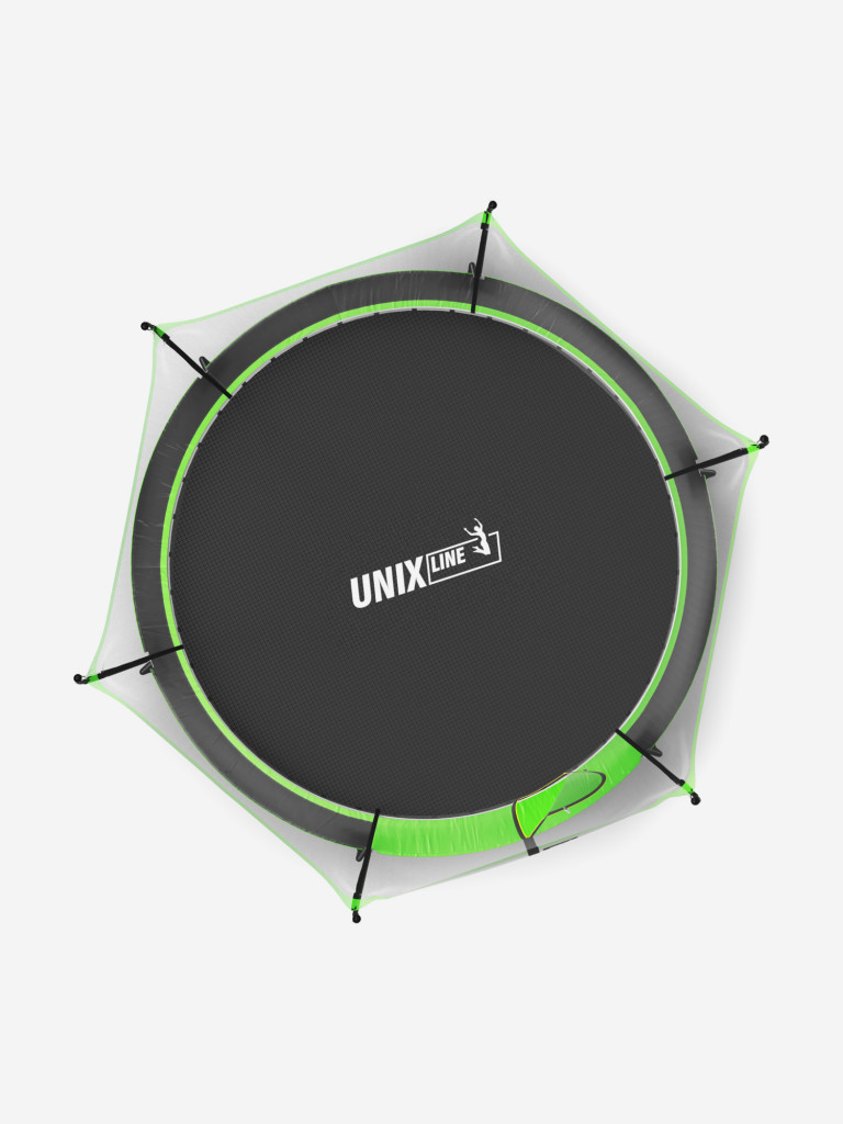 Батут UNIX Line 10 ft UFO Green