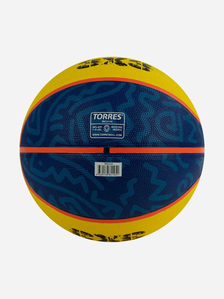 Мяч баскетбольный. TORRES 3х3 Outdoor, B022336