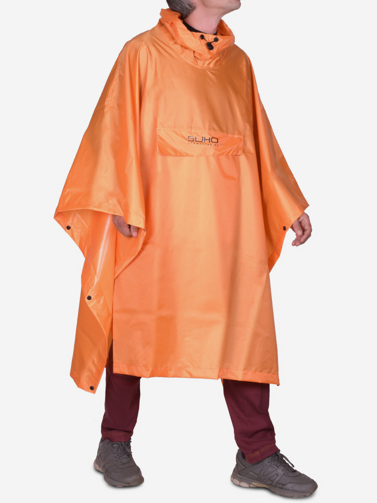 Дождевик-пончо Germostar Suho оранжевый