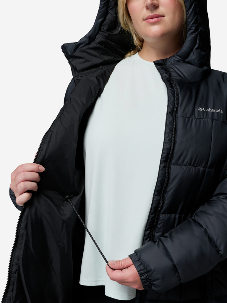 Пальто утепленное женское Columbia Puffect III Long Jacket, Plus Size