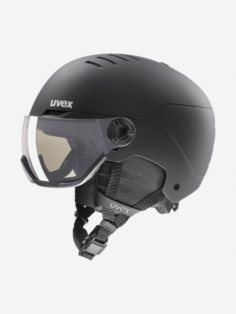 фото Шлем uvex wanted visor pro v, черный