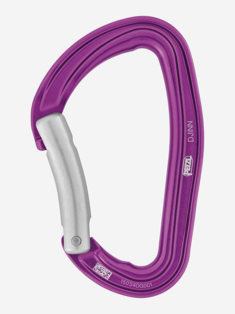 Карабин вспомогательный Petzl DJINN, фиолетовый