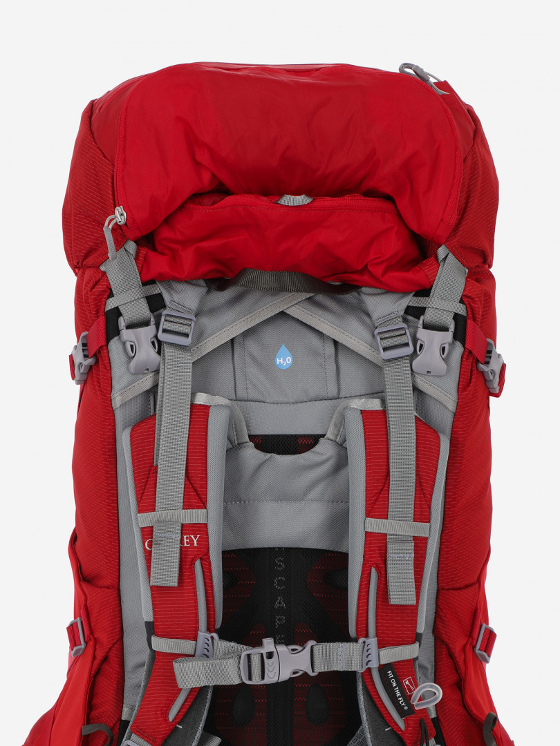 фото Рюкзак женский osprey ariel plus, 60 л, красный