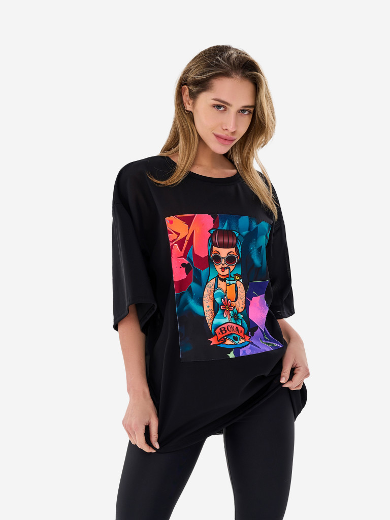 Футболка женская Bona Fide OVERSIZE T-shirt "Matryoshka"