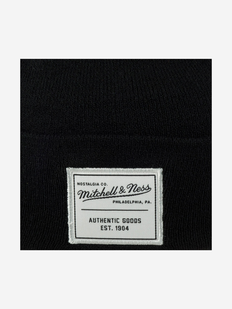 Шапка с отворотом MITCHELL NESS HCFK4822-MNNYYPPPBLCK Mitchell & Ness (черный)