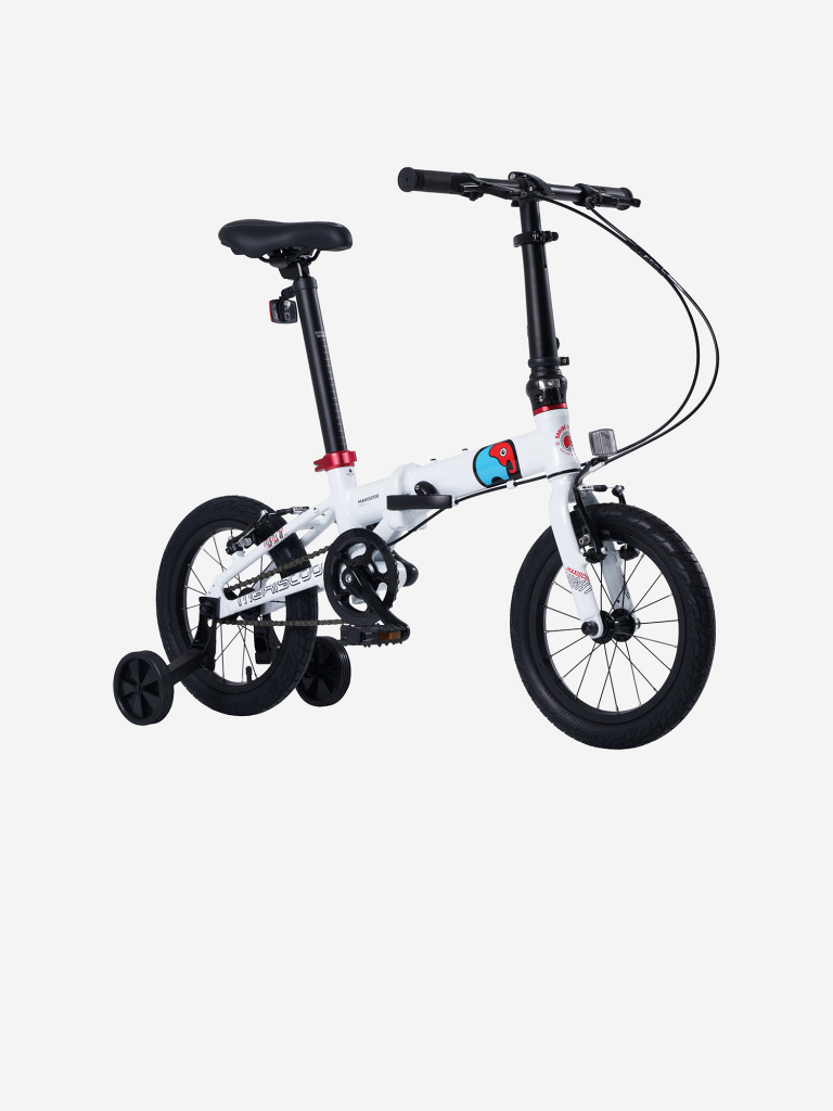 Велосипед Детский Складной Maxiscoo S007 PRO 14'' Белый (2024)