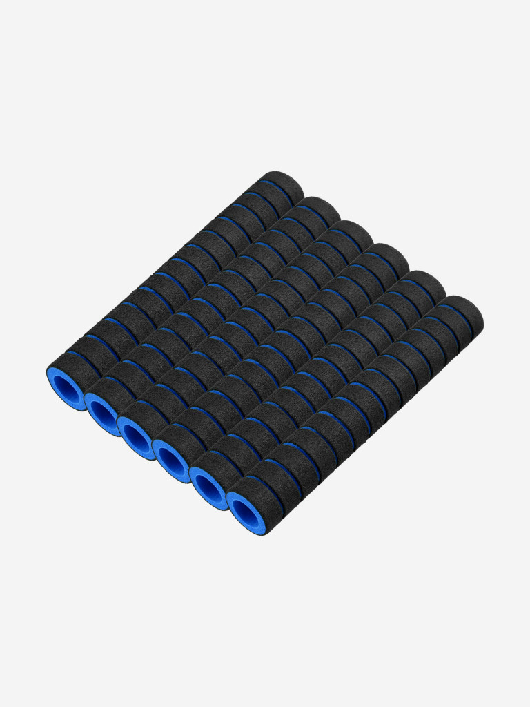 Неопреновые ручки грипсы WestSport 6 шт, черно-синие