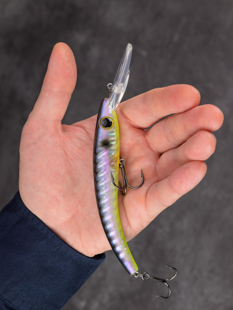 Воблер Akara Deep Snoop 120F минноу плавающий для троллинга на щуку, судака, сома 22гр A79