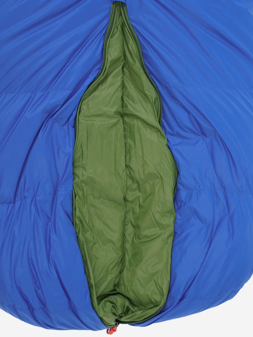 Спальный мешок Marmot Sawtooth -6 Long левосторонний, Синий