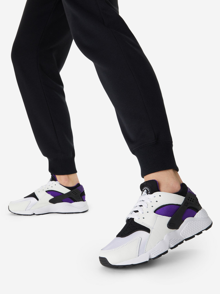 Nike huarache womens black and white on sale