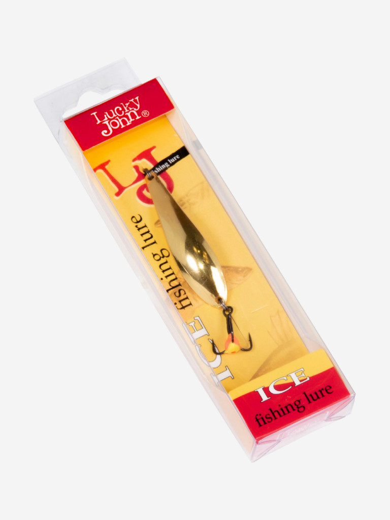 Блесна вертикальная зимняя Lucky John X-BLADE с тройником, вес 3,9 г