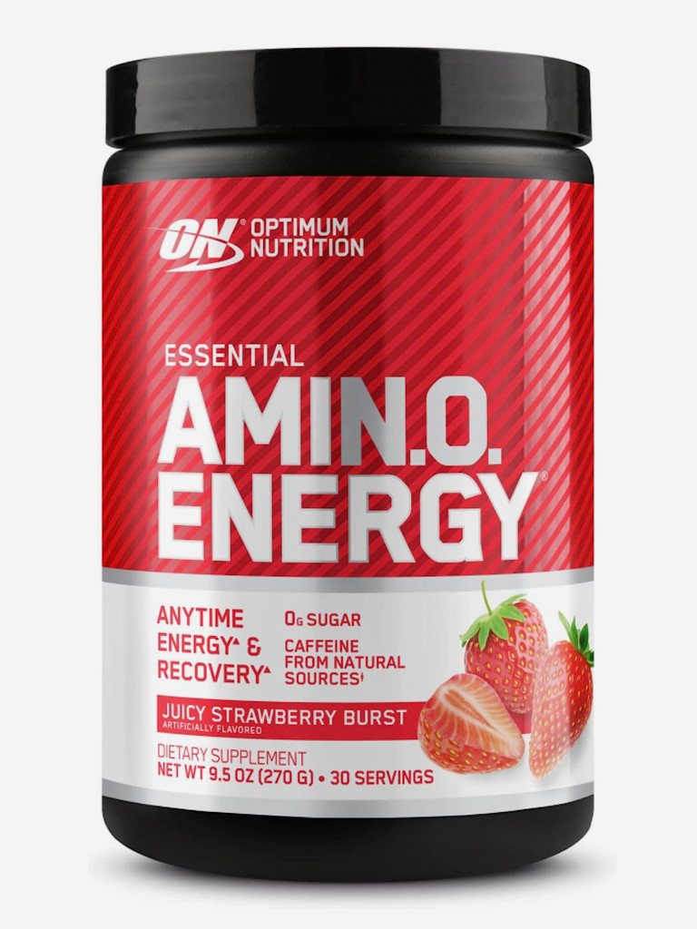 Аминокислотный комплекс Optimum Nutrition Essential Amino Energy, 270 г, Клубника