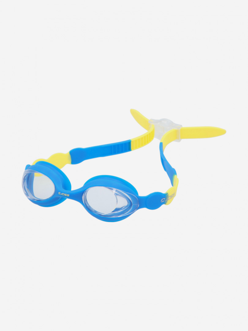 фото Очки для плавания детские joss squid, голубой