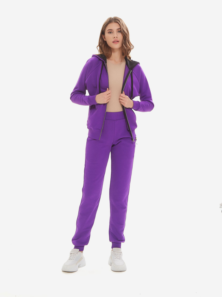 Толстовка женская спортивная на молнии с капюшоном Rebelpro