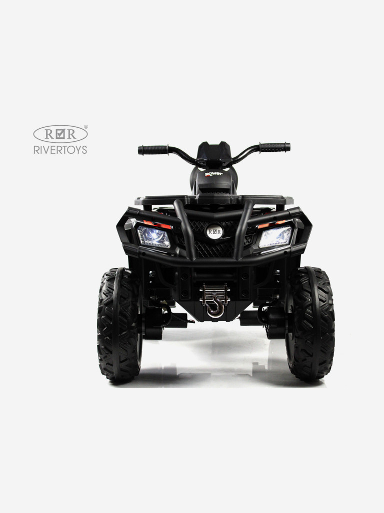 Детский электроквадроцикл RIVERTOYS T001TT 4WD черный