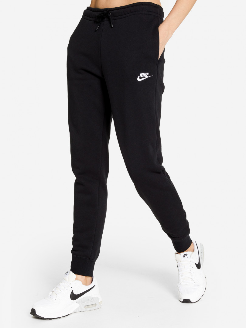 фото Брюки женские nike sportswear essential, черный