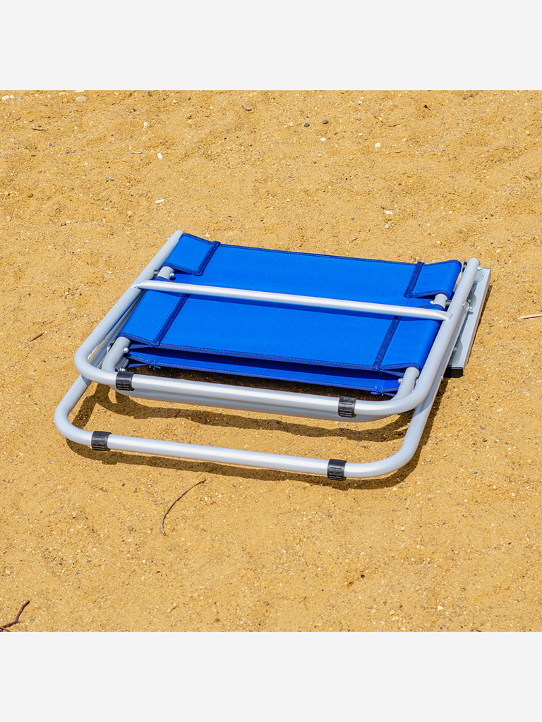 Кресло-шезлонг DOLPHINS алюминий 22 мм, синий Кедр