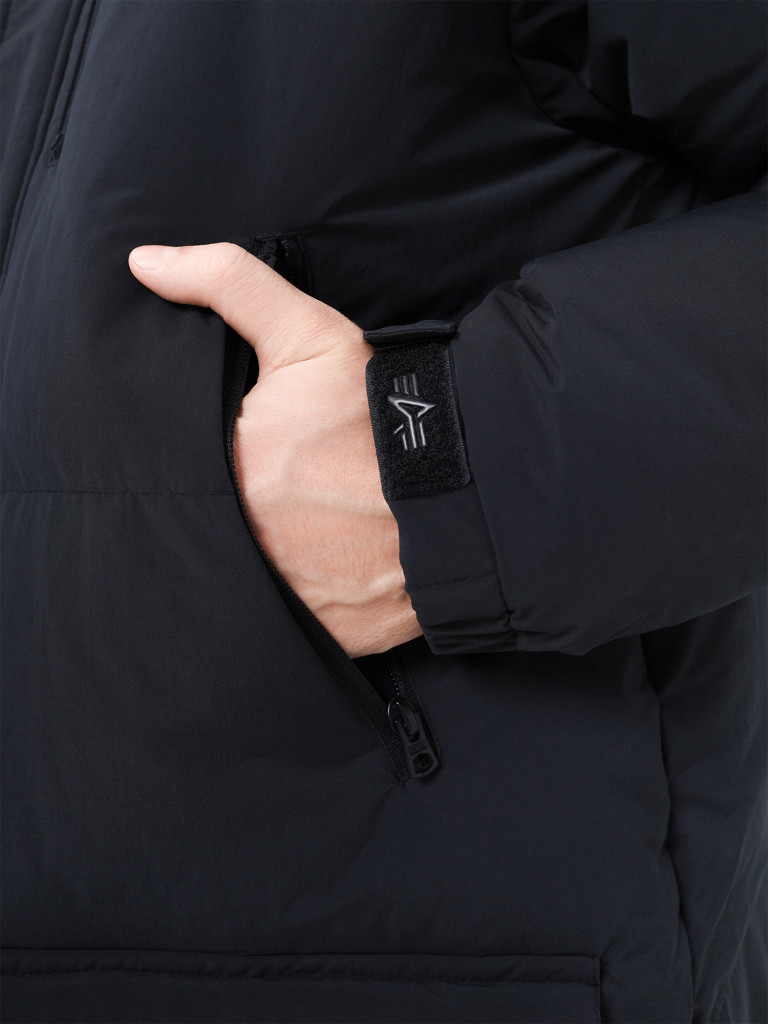 Пуховик длинный зимний мужской Long Puffer Parka Alpha Industries