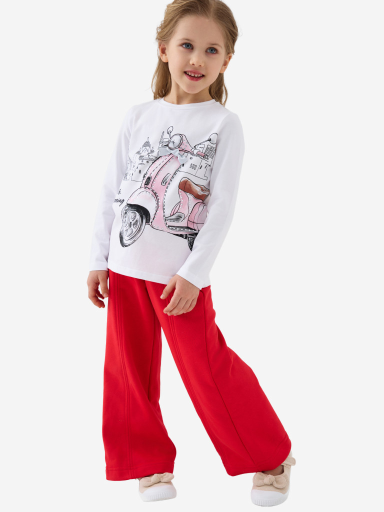 Лонгслив для девочки PlayToday