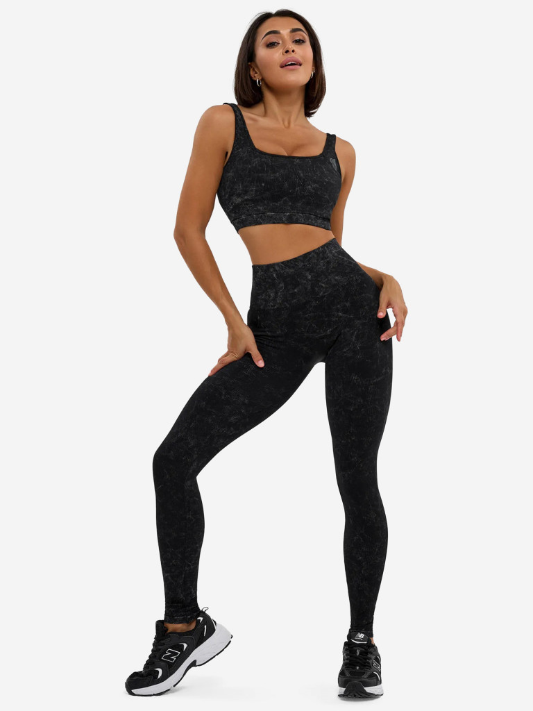 Спортивный топ Bona Fide Marble Top "Black"