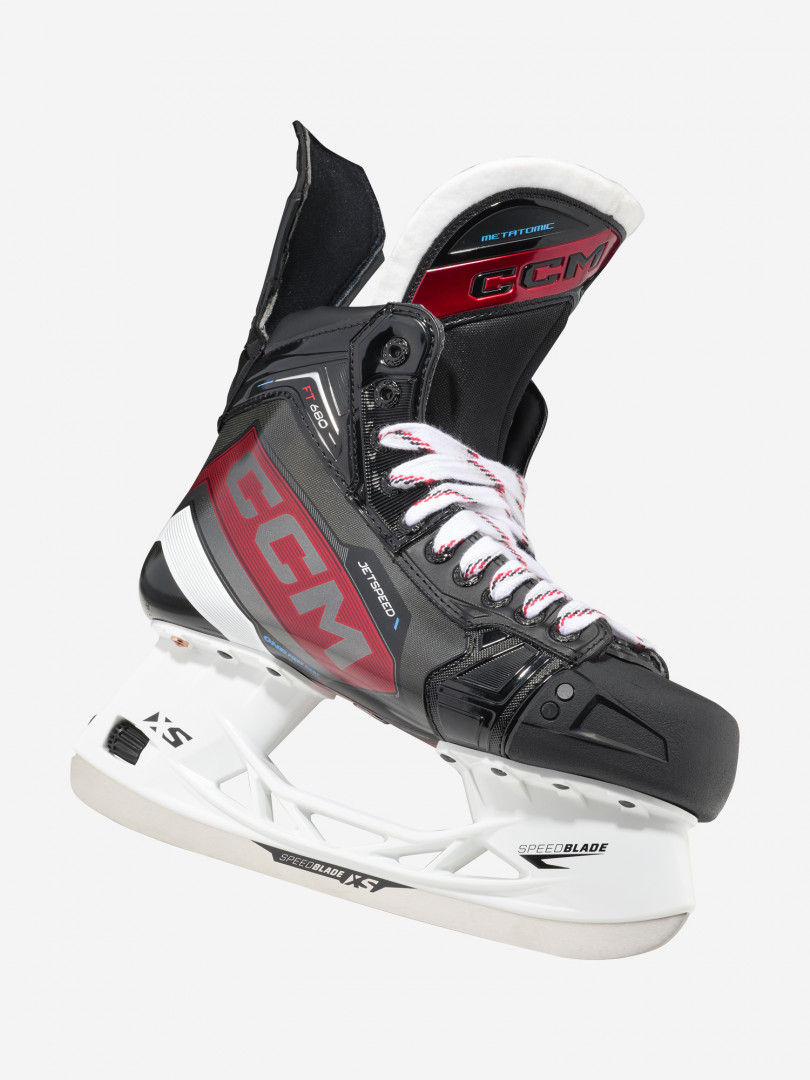 Коньки хоккейные детские CCM Jetspeed FT680 29677490299 Черный, размер 38,40,37.5,36.5,39.5, фото 6