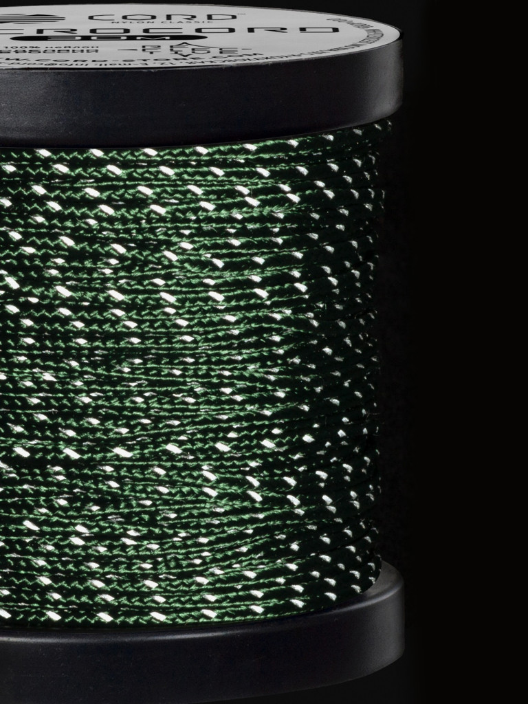 Микрокорд CORD катушка 30м светоотражающий (hunter)