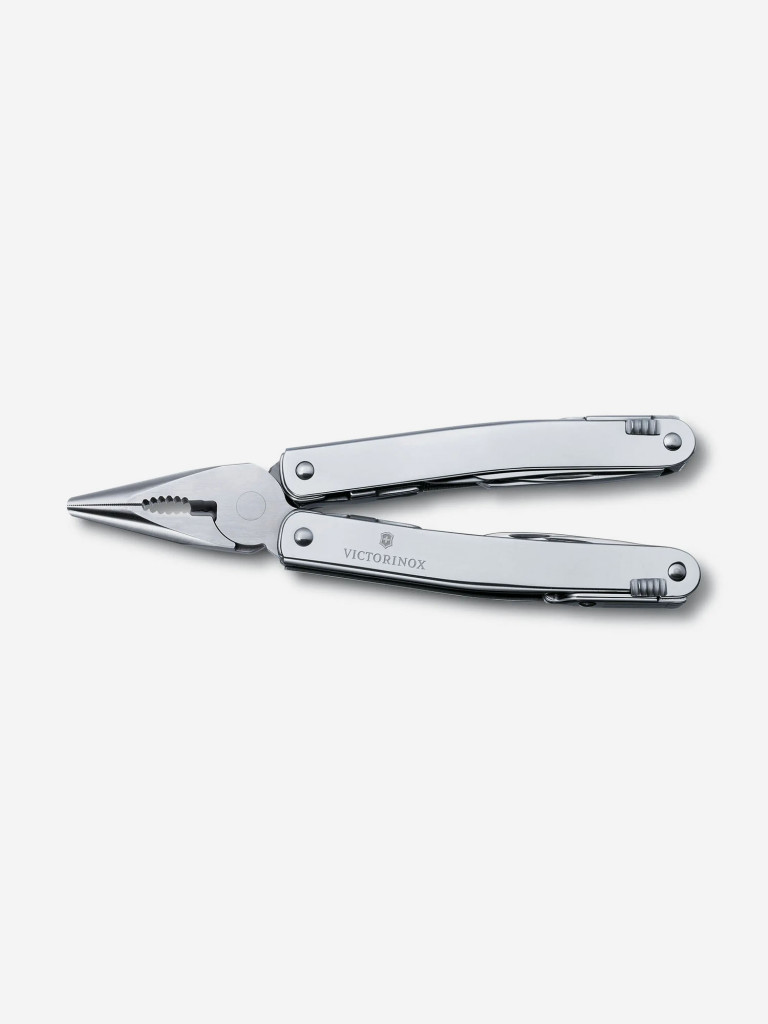 Мультиинструмент складной Victorinox SwissTool Spirit II, 105 мм, 26 функций, кожаный чехол