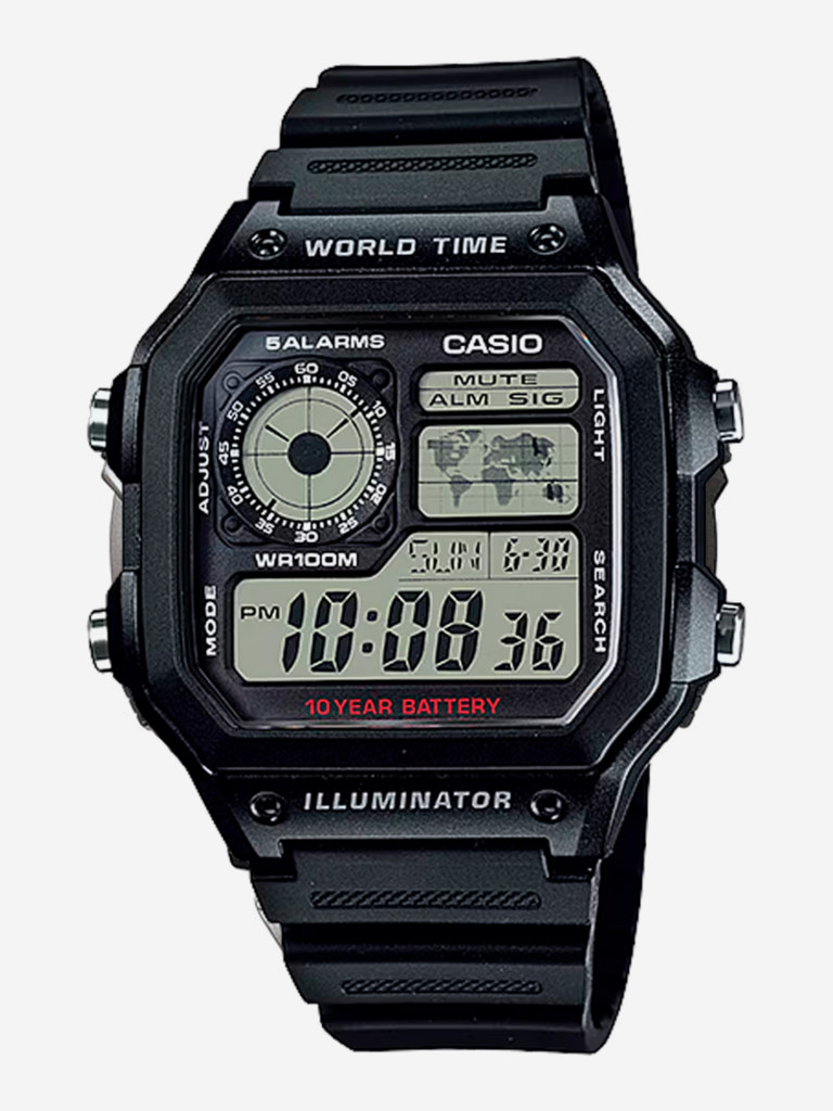 Спортивные часы CASIO AE-1200WH-1A