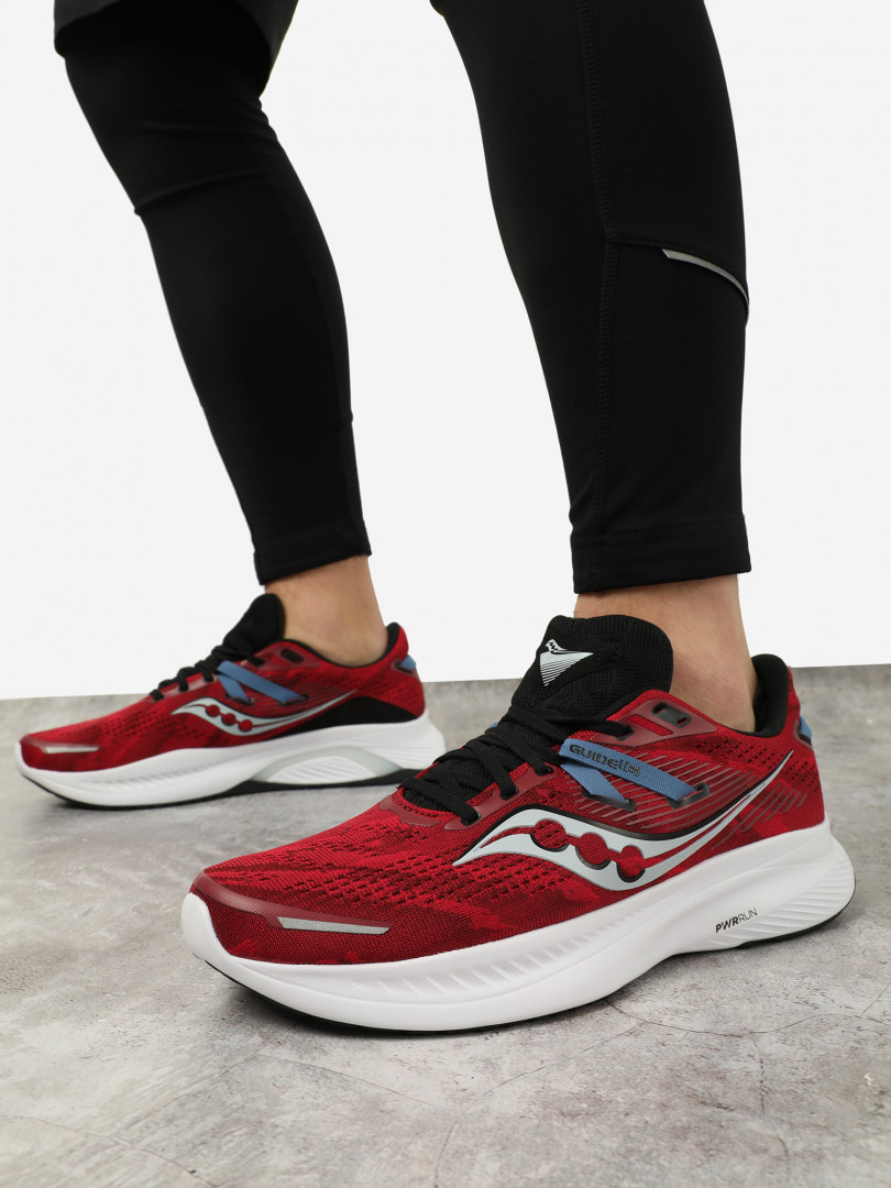 Кроссовки мужские Saucony Guide 16 30280680299 Красный, размер 43,41.5,42,44,43.5,41, фото 2