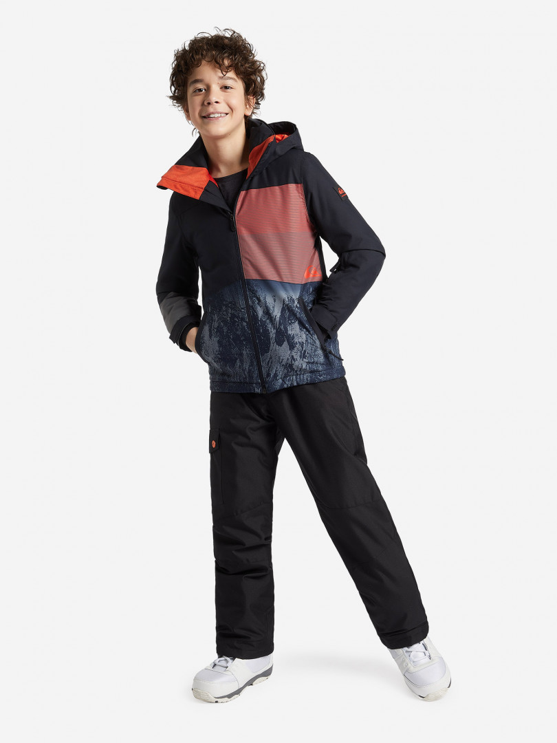 Куртка утепленная для мальчиков Quiksilver Silvertip Youth 25662820299 Черный, размер 141, фото 3