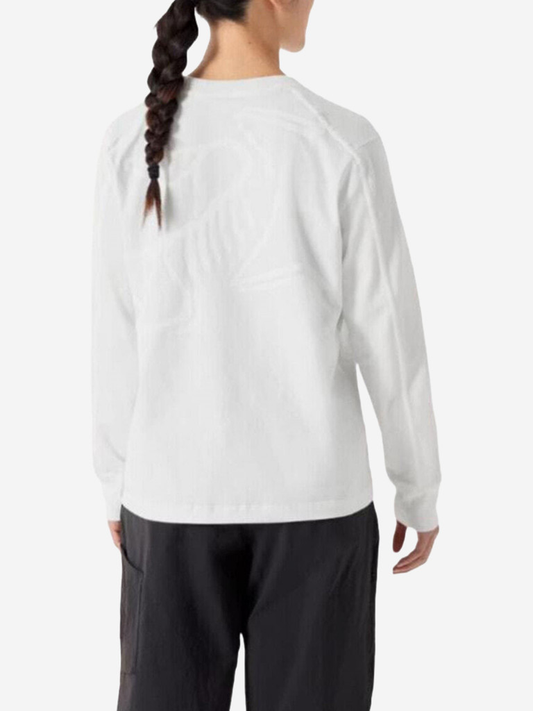 Лонгслив женский Arcteryx Kragg Cotton Bird Crew Neck