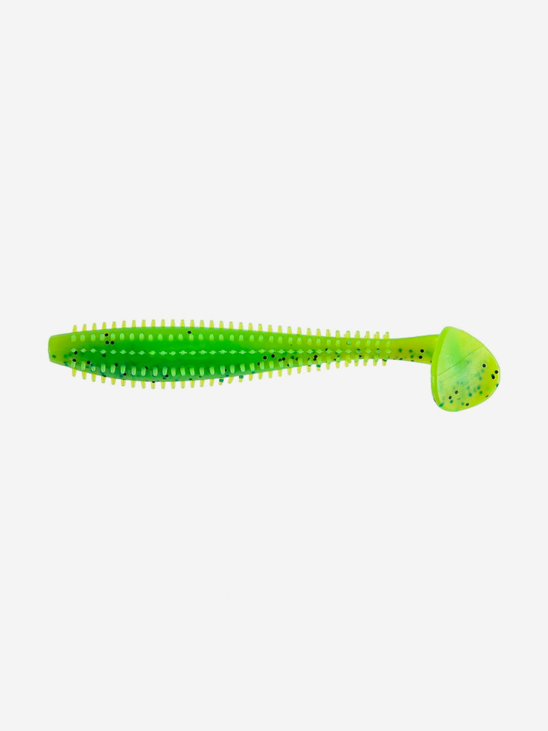 Мягкая приманка Helios Shaggy, 5,12'' / 13 см, Pepper Lime, 50 шт (HS-18-009-N)