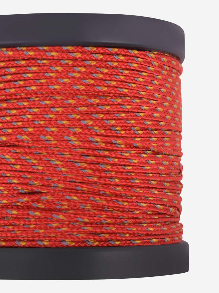 Микрокорд T-Gear x CORD nylon катушка 30м световозвращающий (Red'n'Stripes)