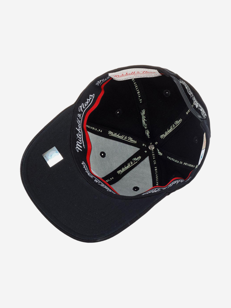 Бейсболка MITCHELL NESS 6HSSFH21HW007-CHOBLCK Charlotte Hornets NBA