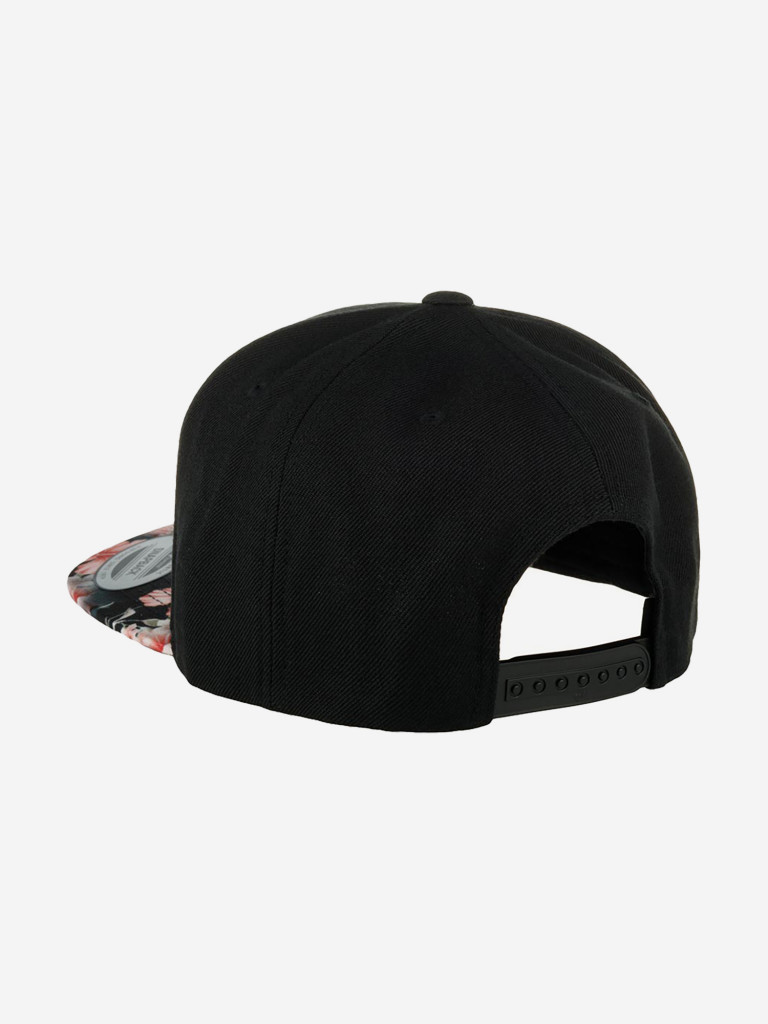 Бейсболка с прямым козырьком FLEXFIT 6089F (черный)