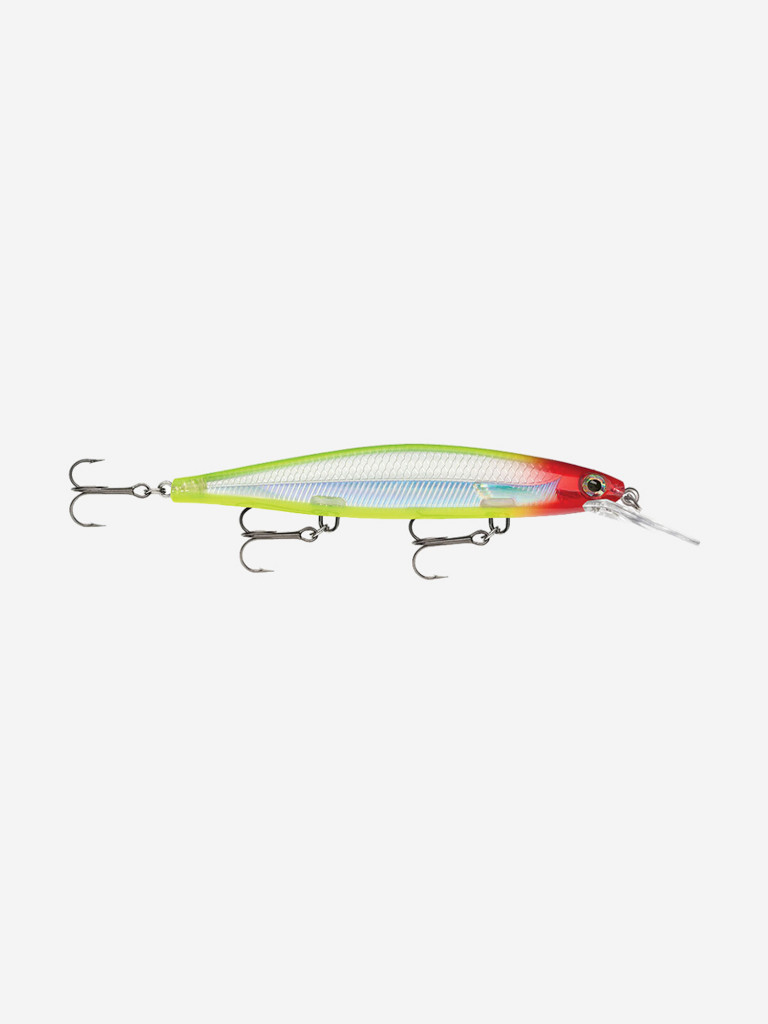 Воблер для рыбалки RAPALA Shadow Rap Deep 11, 11см, 13гр, цвет CLN, медленно тонущий