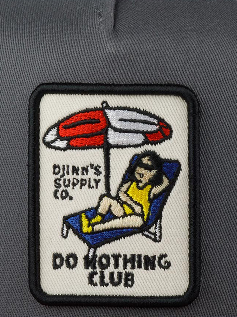 Бейсболка с сеточкой DJINNS HFT Cap DNC New 1.5 (серый)