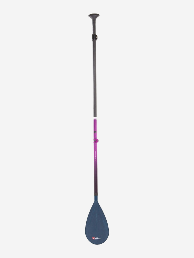 Весло для SUP Red Paddle Prime Tough Purple, карбоновое, разборное, 3-частное