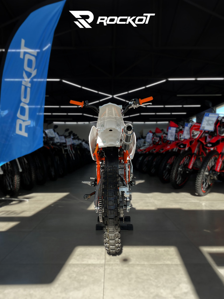 Питбайк ROCKOT RENTAL 125 Axis 2.0 (полуавтомат, без сцепления, эл. стартер, 17/14)