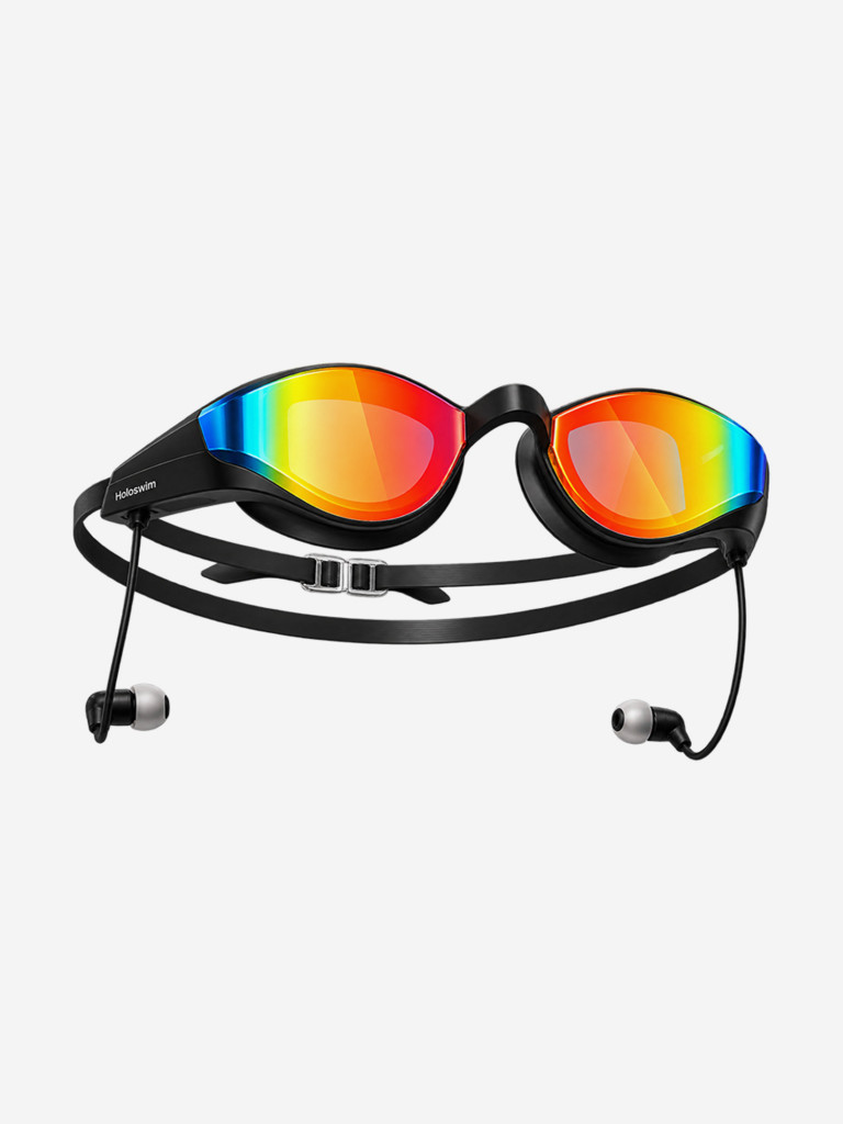 Очки для плавания унисекс Holoswim Solla Wave, 32 ГБ, красные