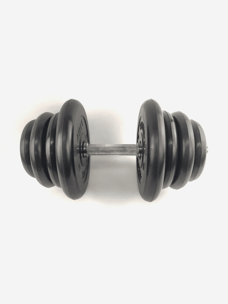 Гантели разборные BARBELL ATLET 1 по 24 кг (хромированный гриф)