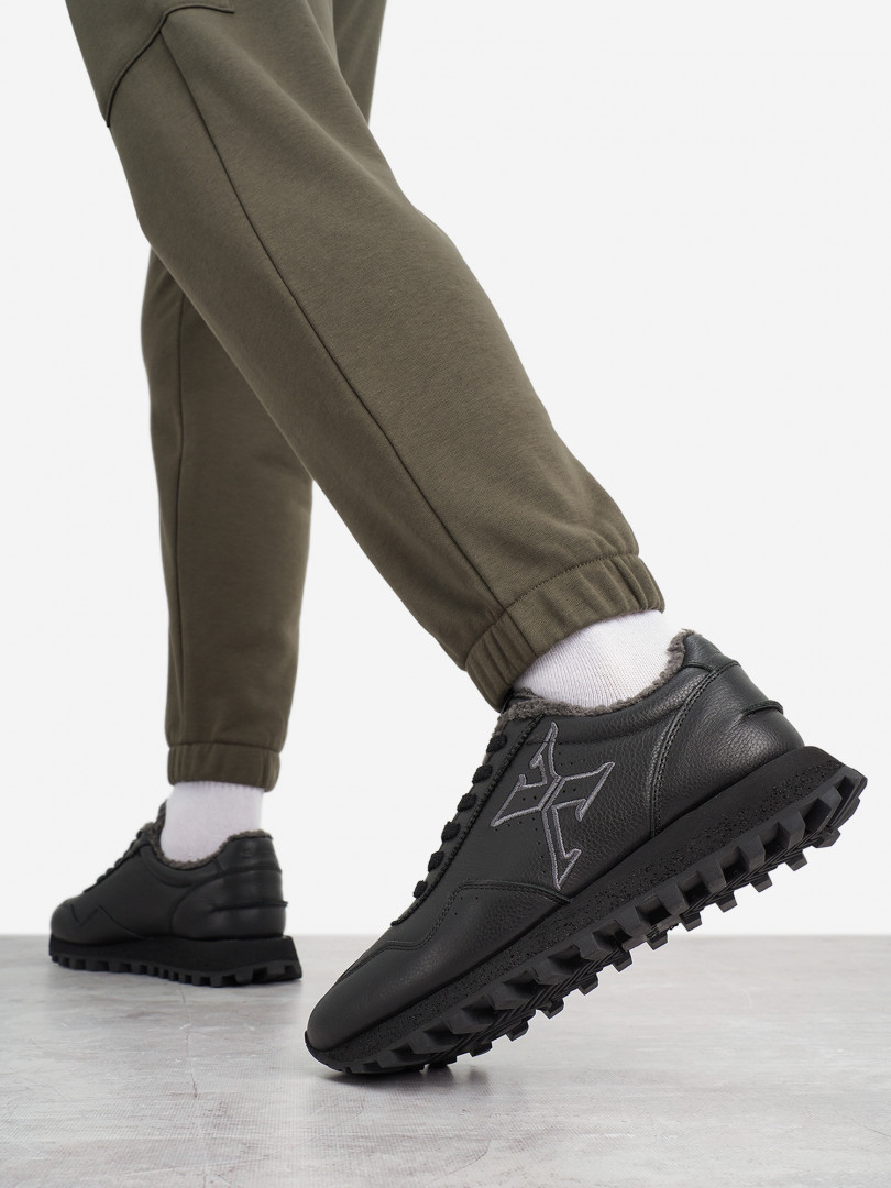 Кроссовки утепленные мужские SAX Folgarida Lth Черный 7999₽